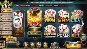 Cách chơi game bài tại B52 club