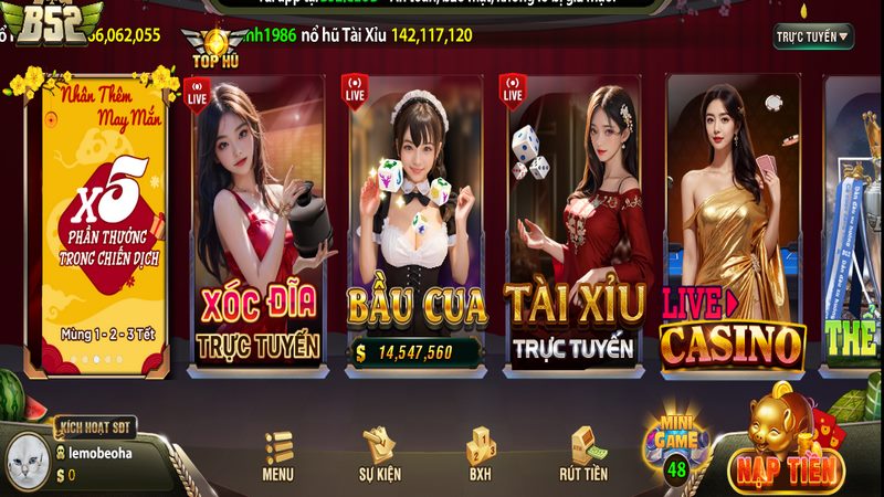 Biết được game B52 trụ sở ở đâu giúp bạn an tâm cá cược